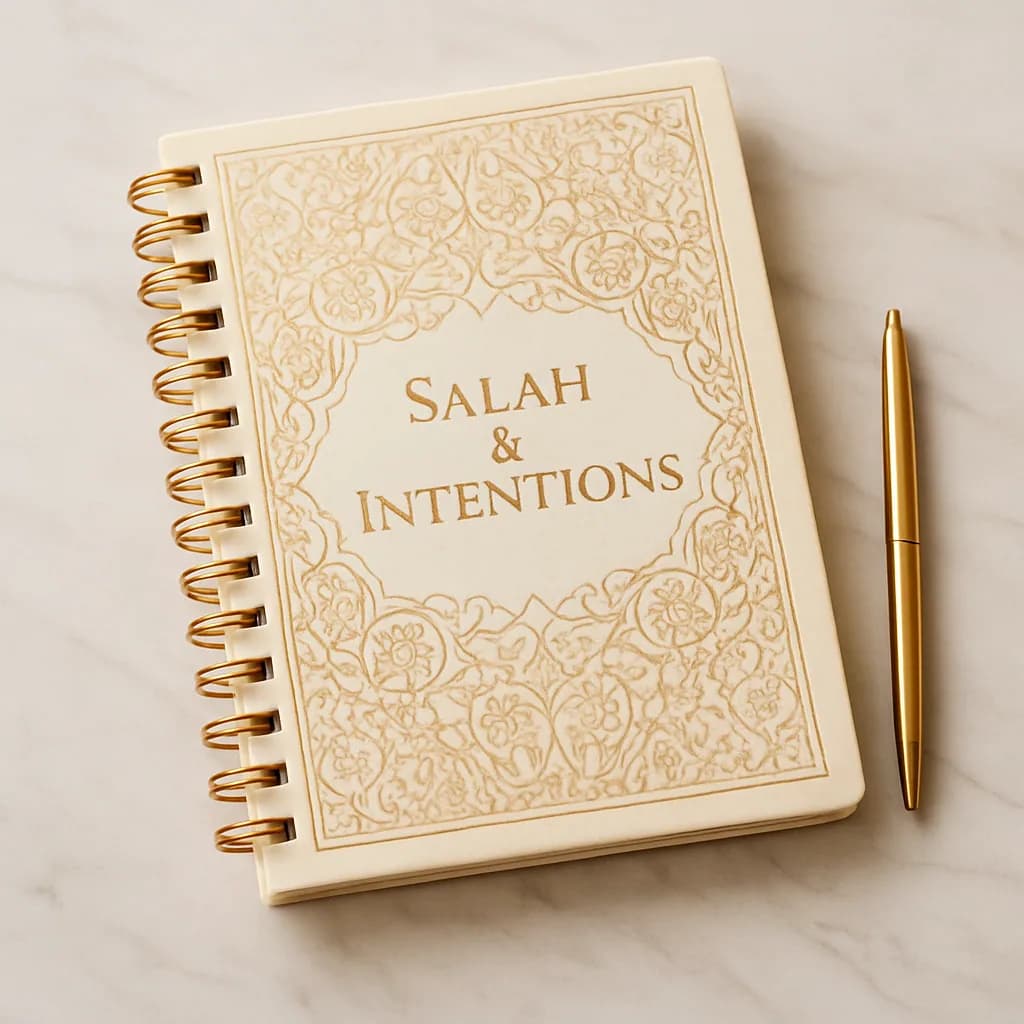 Salah & Intentions Planner